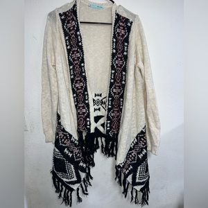 Maurice’s Western Boho sweater cardigan.